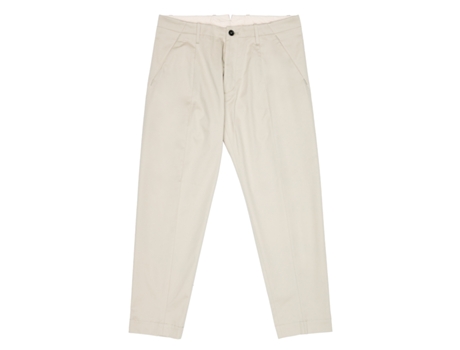 Calças De Homem Nine In The Morning Kent Carrot Algodão Bege (50)