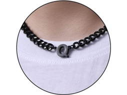 2026 cadena de Eslabón Cubano Con Letra Inicial A z Acero Inoxidable 6.5mm 18+2 Pulgadas Regalo de Joyería para Hombres Mujeres Niños