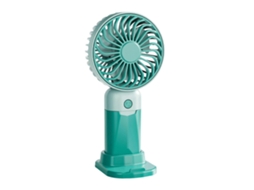 Ventilador Portátil – Recarregável Via Usb E Ajustável – Para Camping E Praia