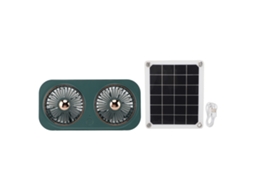Ventilador de Exaustão Solar 20w Portátil Primerox