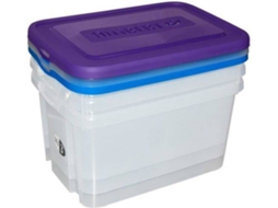Caixa de Armazenamento Acessível ALLIBERT (Tampa Azul - 50 L)