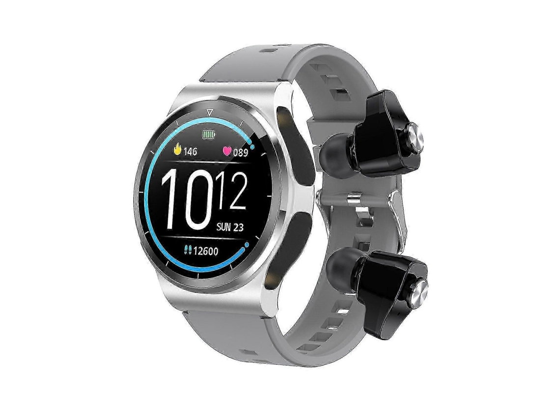 Relógio inteligente GT69 com fones de ouvido Bluetooth e tela sensível ao toque de 1,3 polegadas para bicicleta elétrica Ly