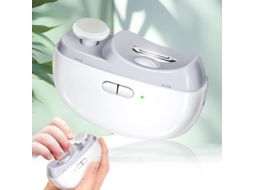 Tesoura Elétrica para Unhas com Luz e 2 Velocidades, Recarregável Segura para Cuidadores, Idosos, Crianças