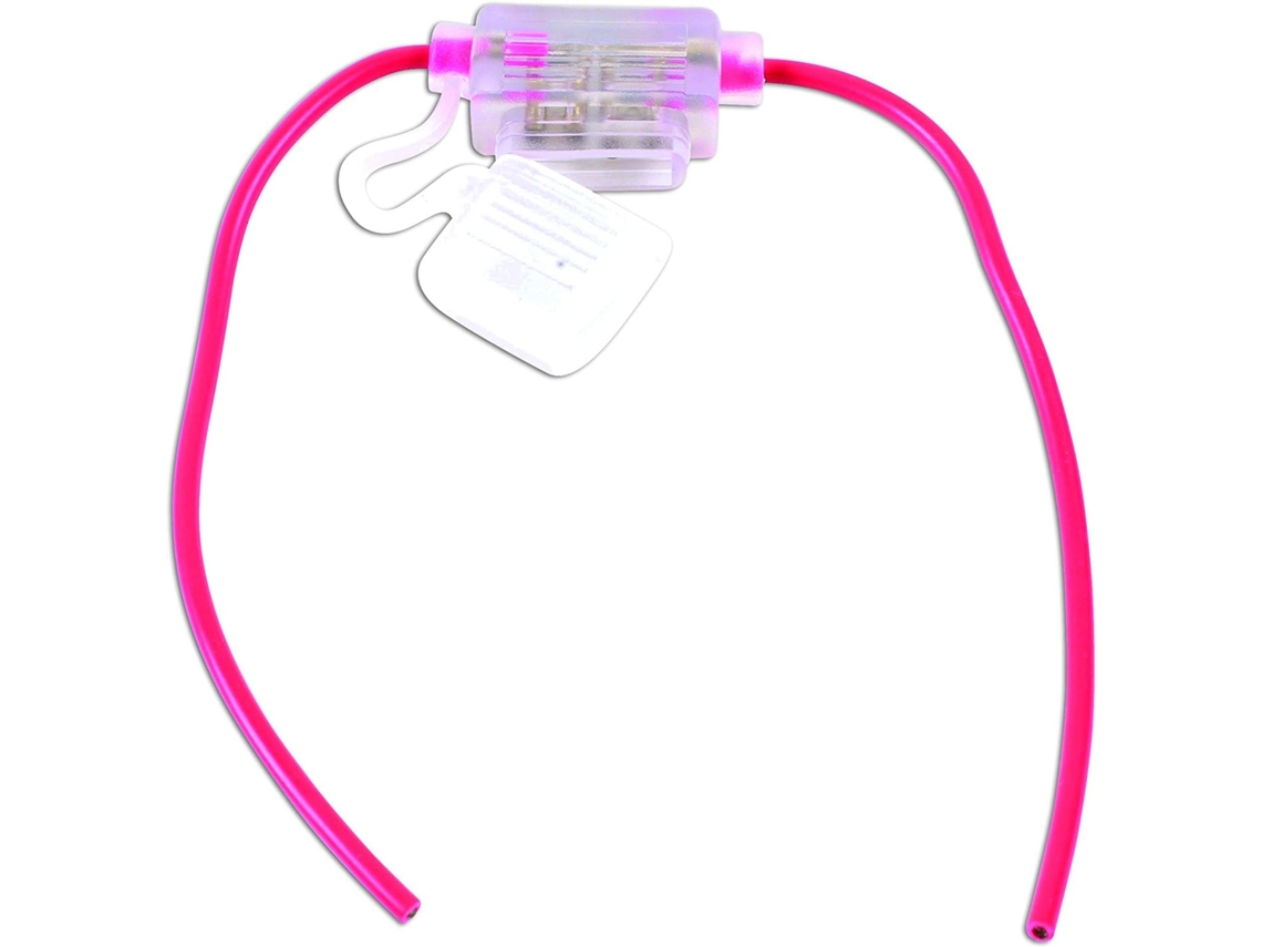 Consumíveis De Oficina 37185 Porta-fusível De Lâmina Transparente Para Led 1 Peça