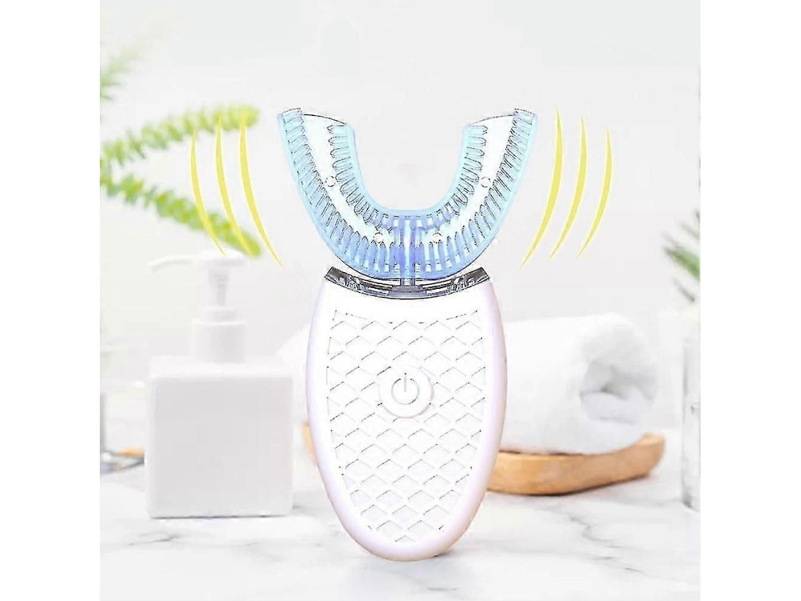 Escova De Dentes Ultrassônica Elétrica, Ferramenta De Cuidados De Clareamento De Dentes Em Forma De Silicone U, Escova De Dentes Elétrica Adulta