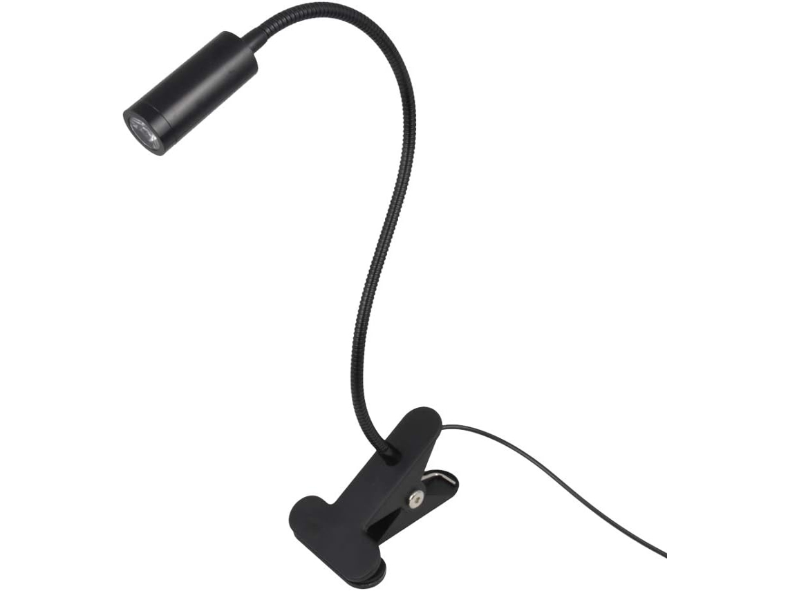 Lâmpada De Led Homoyoyo 3w Com Clipe, Tubo De Luz Flexível Branco Quente Para O Pescoço, Alimentada Por Usb, Para