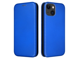 Suporte Casa Textura Fibra Para Iphone 15 Plus Com Porta-cartões Bege
