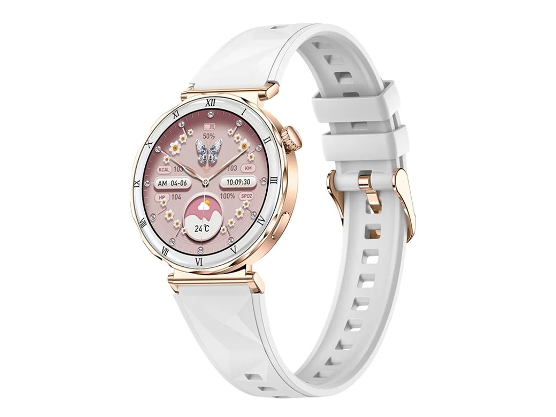 Smartwatch I222 Amoled 1.19 Bluetooth Yizhood (branco)