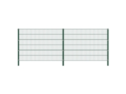 Fence Panel, Fence Panels Vidaxl Verde Ferro (n/a)