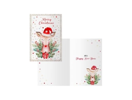 Livro Tarjeta De Felicitacion Navidad Modelo Bamby De Desconocido (espanhol)