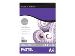 Bloc Papel Pastel Encolado Retrato 16 Hojas-150 Gr/M2 A4