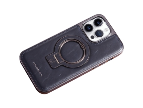 Suporte Casa Galvanizado Inch Para Iphone 12 Pro Max Rmbmax Pele Sintética Magnética Azul