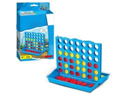 Jogo de tabuleiro Connect Four clássico da ATS, jogo interativo para crianças e adultos, ideal para festas e viagens.