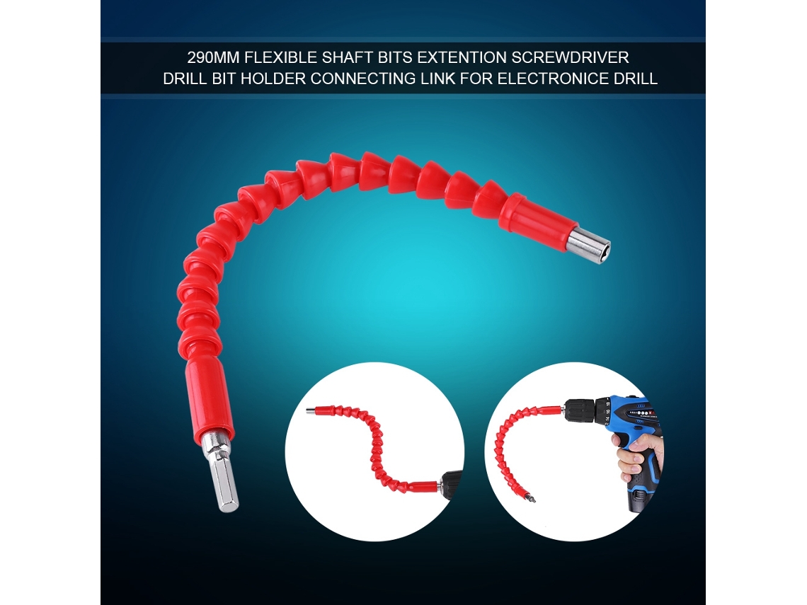 Suporte Para Bit De Chave De Fenda Com Haste Flexível Vante (uso Em Locais Apertados E Durabilidade)