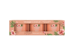 Pack de 3 Votivas Velas Perfumadas Tropical Breeze YANKEE CANDLE