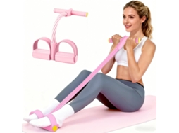 Corda De Tensão Multifuncional, Faixa Elástica Resistência Para Ioga Com 6 Tubos, Látex Natural, Equipamento