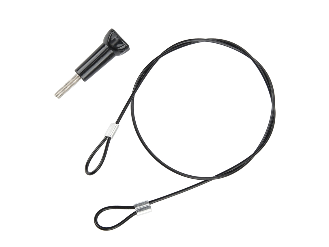 2026 cordón de Seguridad de Acero Inoxidable para Cámara Y Gopro Con Tornillo