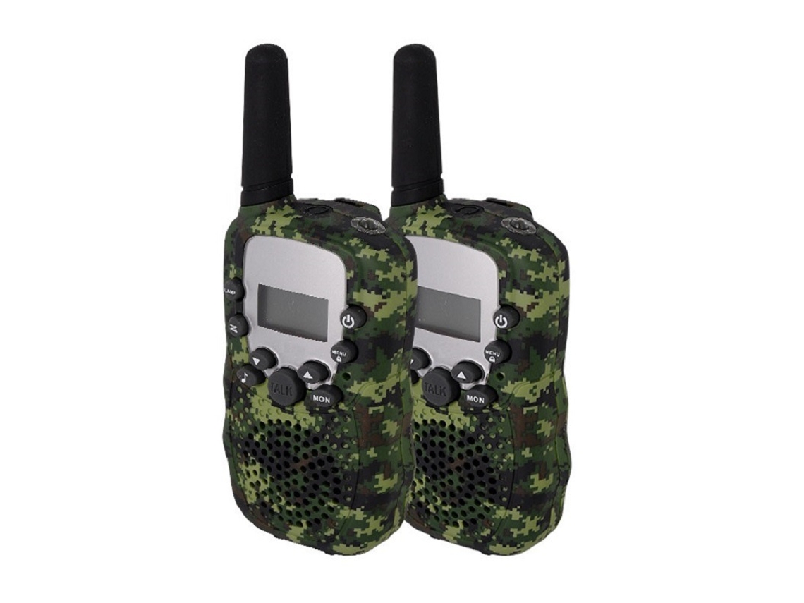 Walkie talkies Adultos, Longo Alcance, Fone, Recarregável, Rádio AQUAFORGE