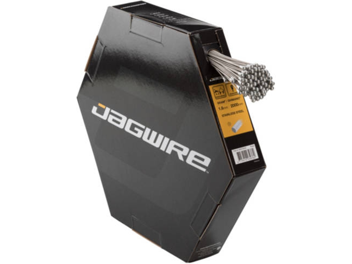 Cabo do Travão Jagwire Workshop Basics Road Brake Cable-Stainless-1.6X2000Mm-Sram/Shimano 100Pcs (Preto - TU)