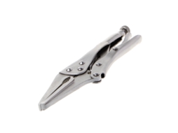 Alicate De Pressão 7 Polegadas Com Bico Longo E Mandíbula Reta Para Fixação Parafusos, Ferramenta Manual 165 Mm. -aquaforge