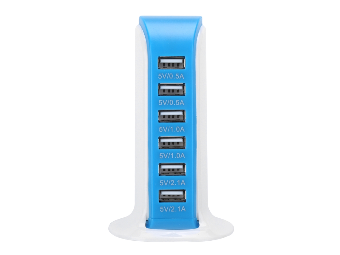 Carregador Usb de 6 Portas LAXISCREED 30w Universal