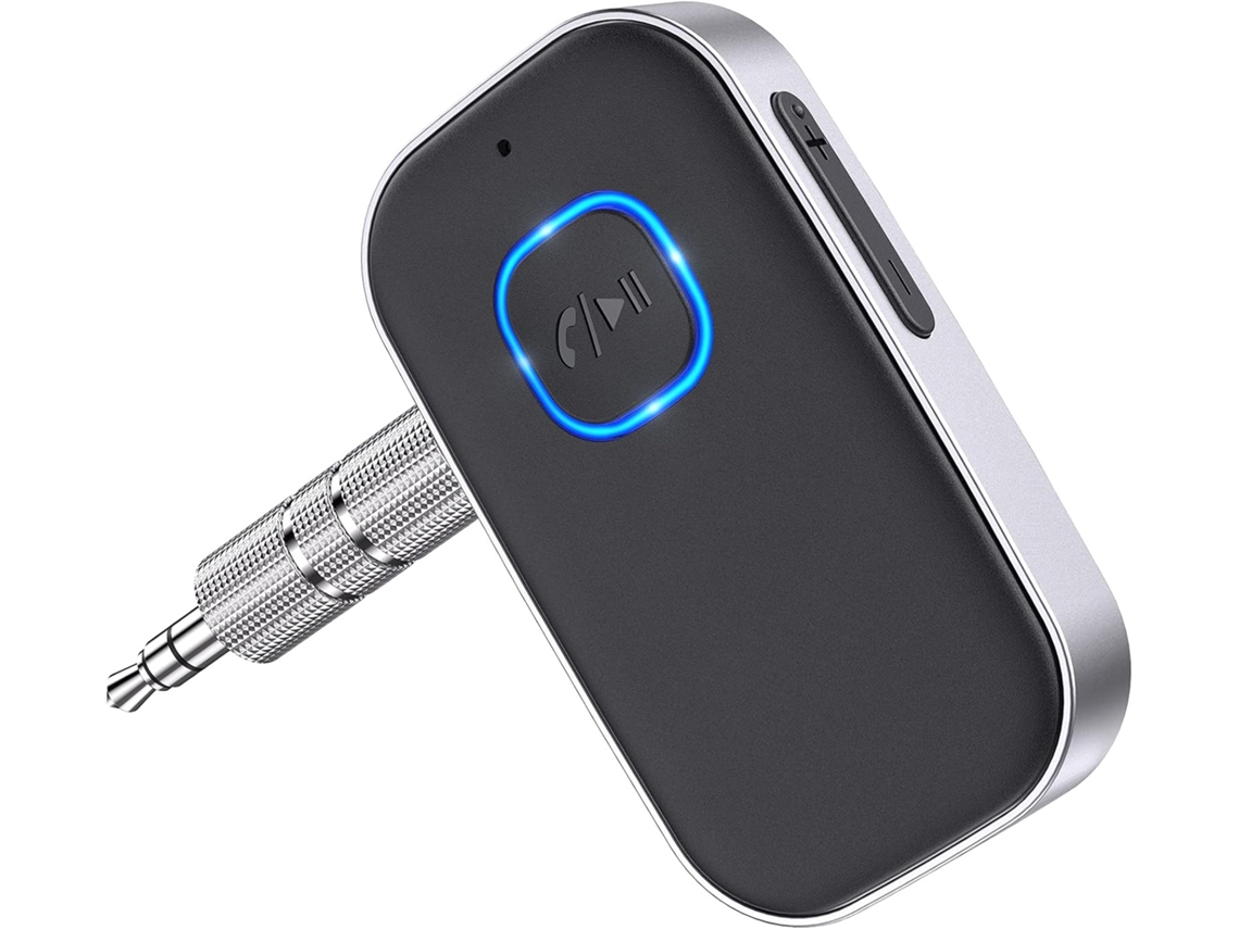 Receptor Bluetooth J22, Adaptador Aux Bluetooth Para Streaming De Música, Adaptador De Áudio Sem Fio Com Microfone Integrado
