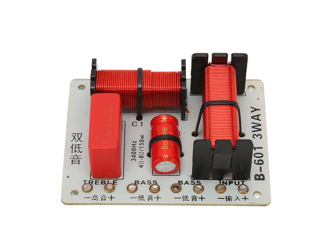 Divisor De Frequência 3 Vias Profissional Pcb Com Graves E Agudos Para Alto-falantes Ktv 150w
