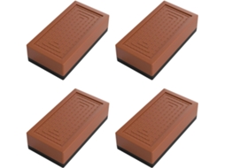 Conjunto De 4 Peças Tapetes Elevadores Para Móveis, Antirriscos, Os