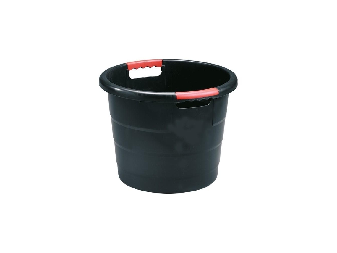Recipiente Redondo Multiuso Toni, Preto, 70l