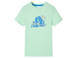 T-shirt De Criança Verde-claro 128
