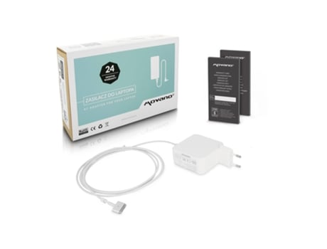 Carregador Movano 14,85 V 3,05 A para MacBook Air A1436 A1465 A1466 Md592ll/a 45 W Magsafe2