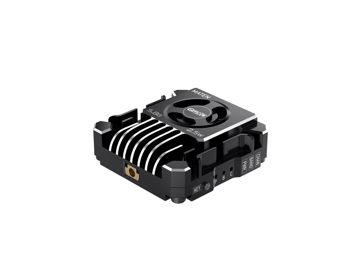 Transmissor FPV Geprc Maten 58g 48ch PIT25mw 200mw 600mw 1600mw 2500mw 25w VTX Pro MMCX com microfone integrado para drone RC de longo alcance