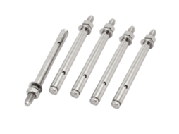 Conjunto de 5 Peças de Bucha para Conexão de Ar Condicionado em Aço Inoxidável 304 M8x120mm com CHABERLU