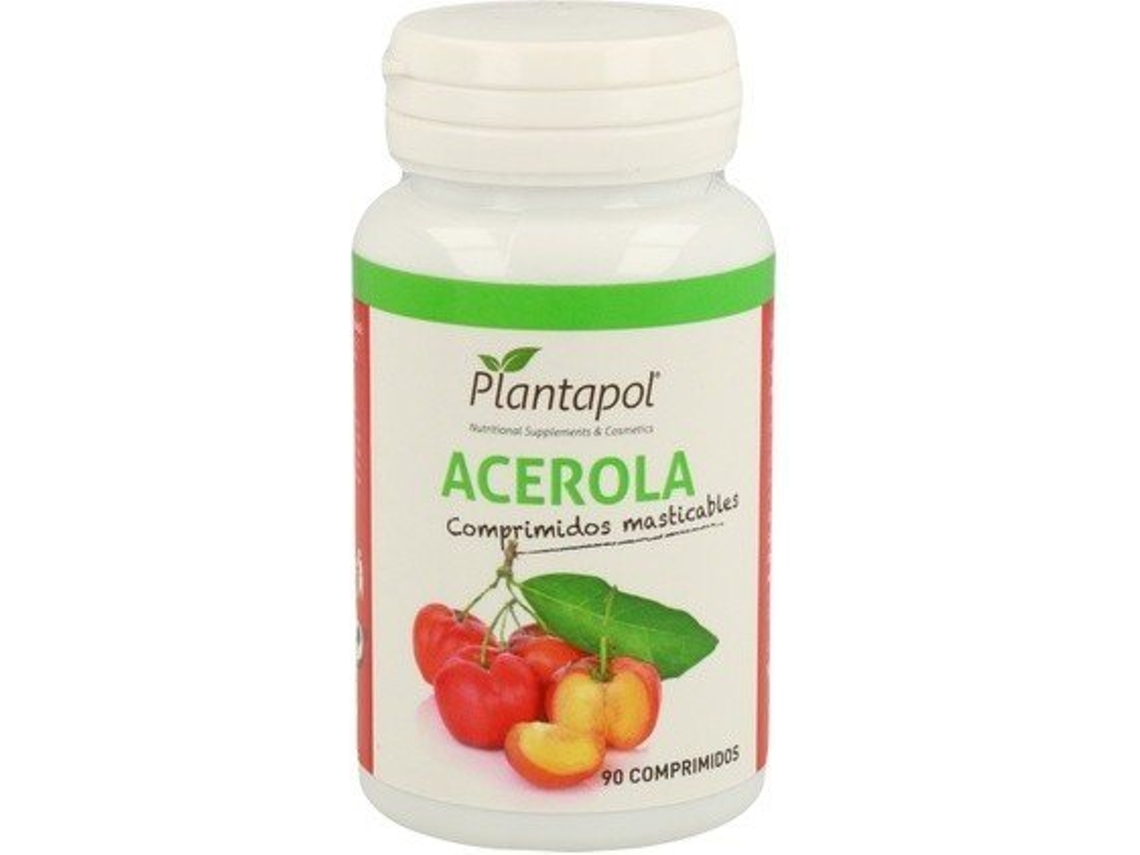Suplemento Alimentar PLANTA POL Acerola Masticable 580 Mg (2 Comprimidos)