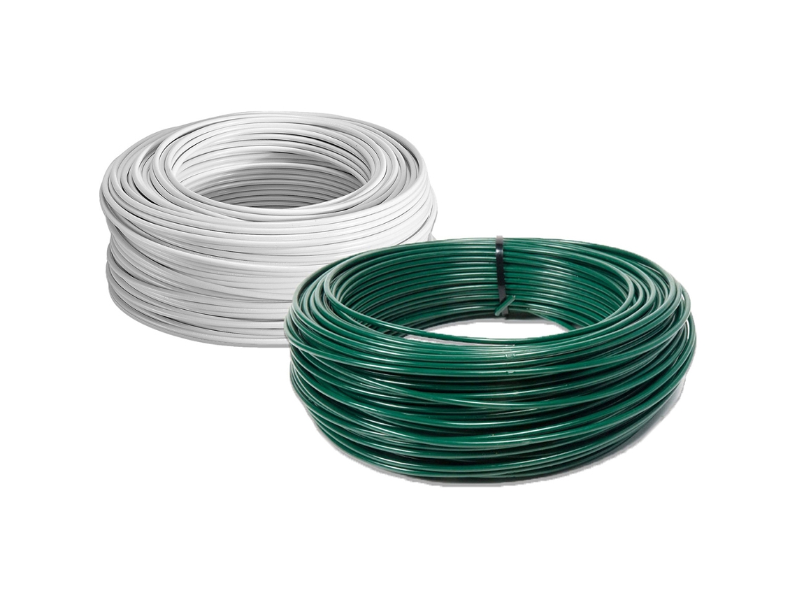 Arame plastificado verde Orework 1,7 mm 100 m