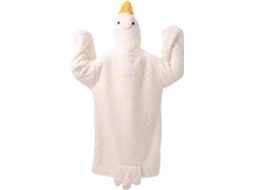 Manta Portátil com Capuz Formato de Ganso Pijama Quentinho Macio para Mulheres, Homens, Adultos S/MARCA