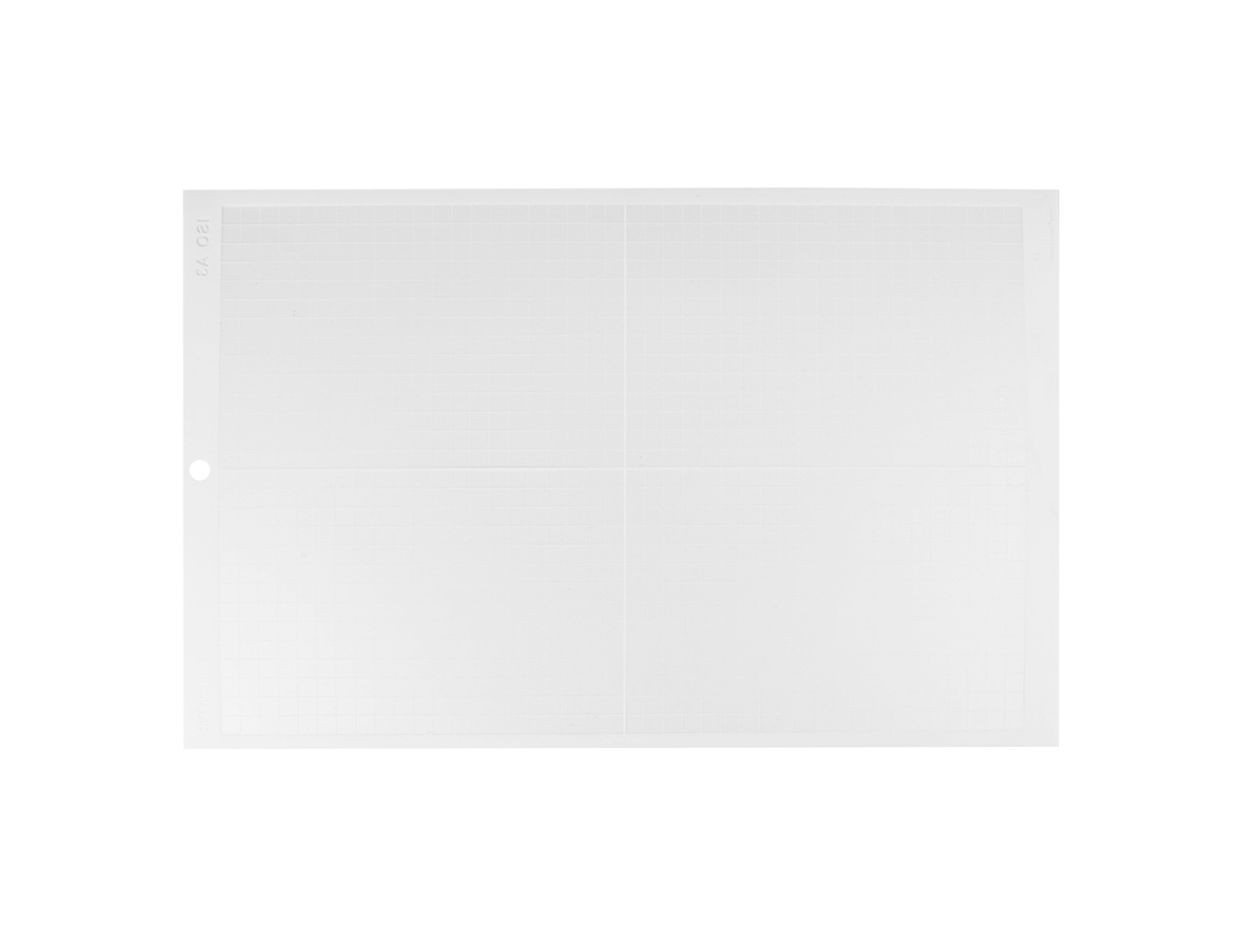 Base de corte antiderrapante A3 18''x12'' para plotter de recorte de vinil, branca