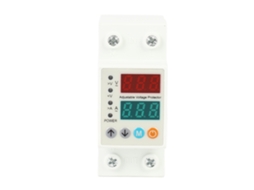 Protetor de Tensão Digital 2P 63A AC220V com Reset Automático