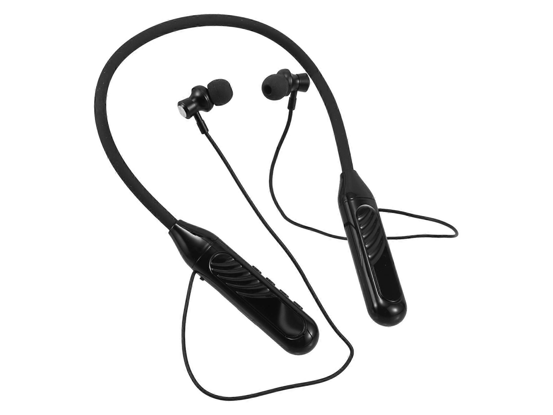 Fones de Ouvido Sem Fio com Design de Faixa para Pescoço, Ideais para Esportes, com Compartimento para Cartão e Visor Digital. TAISHENGDA