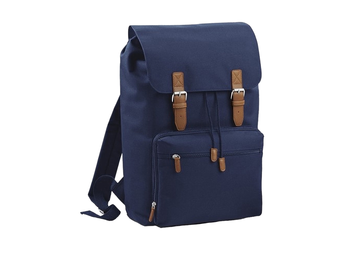 Mochila Para Laptop Bagbase Heritage Da Marinha Francesa Brilvibera (até 17 Polegadas)
