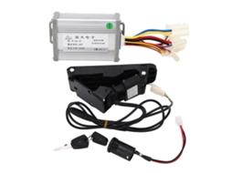 Kit de Controlador de Motor e Pedal de Acelerador para Bicicleta 36V 1000W S/MARCA