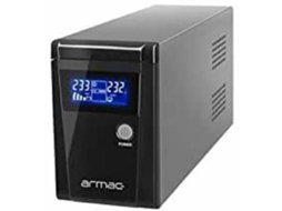 Ondulador Zalman Armac Office 650f Lcd 2x Schuko Usb Multicolorido