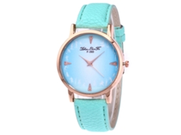 Relógio Zhoulianfa F-393a Mint Business Quartz para Homens e Estudantes com Pulseira de Couro