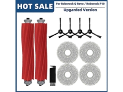 Para Roborock Q Revo / Roborock P10 A7400rr Peças De Reposição Acessórios Escova Lateral Principal Pano De Esfregão Saco De Pó