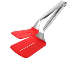 Pinça Para Churrasco Doitool Em Aço Inoxidável Com Ponta De Silicone, Utensílio De Cozinha Multifuncional Para Bife