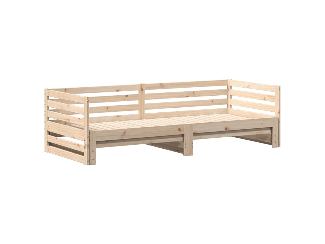 Cama de Dia com Cama Auxiliar 80x200 Cm MAISON EXCLUSIVE (sem Colchão)