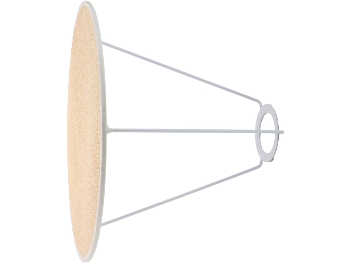 Difusor de Tecido Redondo com 25 Cm de Diâmetro, Antirreflexo e À Prova de Poeira, para Abajur. SFUSHOS
