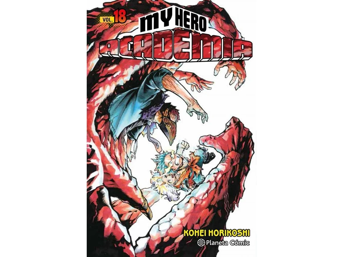 Livro My Hero Academia 18 de Kohei Horikoshi (Espanhol)