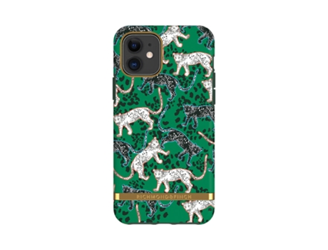 Capa para Iphone Leopardo Verde 11