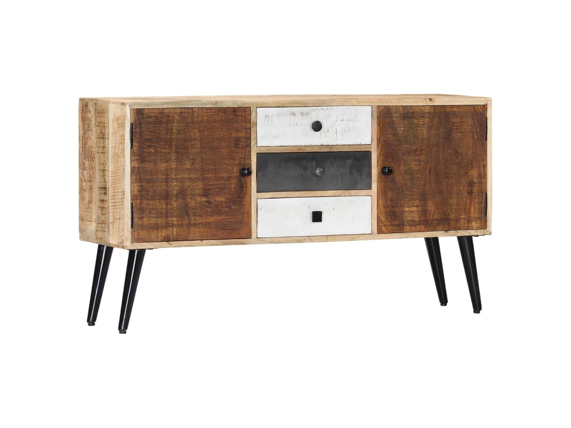 Aparador 118x30x62 cm Madera Maciza de Mango